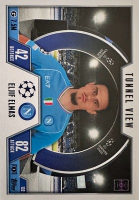 No. 132 Eljif Elmas SSC Napoli - Match Attax Extra 2024 Topps