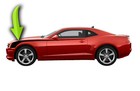 Hockey Stick Side Racing Stripes Decals - Fits 2009 2010-2015 Camaro SS RS ZL1