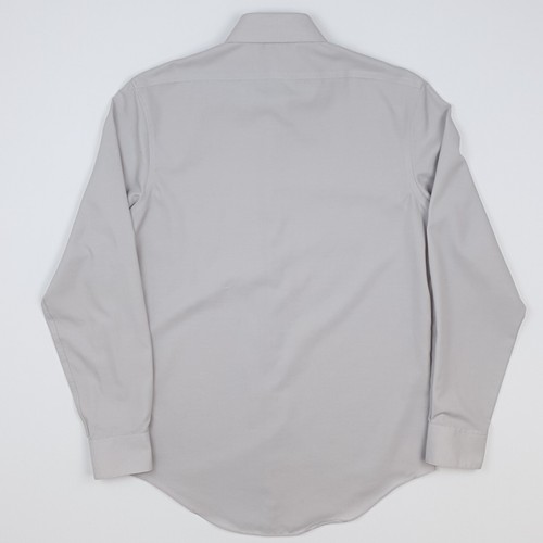 Camicia Calvin Klein Non Ferro 15 32 33 Small Slim Grigio Chiaro Performance Formale - Foto 11 di 17