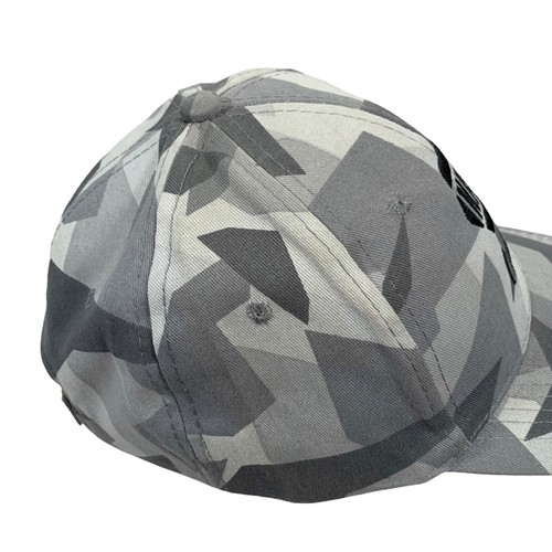 Cappello Vintage Napa Outdoors Napa Know How Grigio Nero Mimetico Regolabile Strapback Hat - Foto 3 di 7