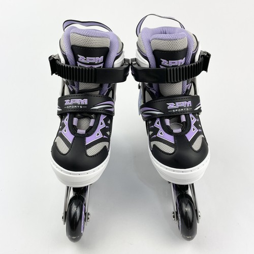 Adjustable Inline Skates with Light up Wheels For Beginner US 10c-13c 2PM SPORTS - Picture 5 of 8