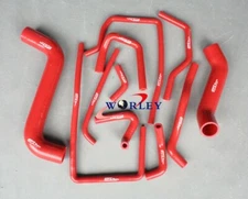 For Subaru Impreza GD GG WRX STi Silicone Coolant Radiator Hose Kit