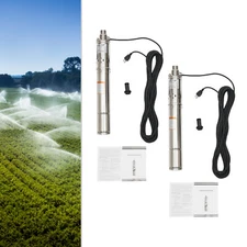 3450r/min Submersible Pump Stainless Steel 0.5HP/1.0HP Deep Well Pump 115V