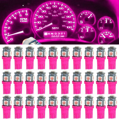 20/50X T10 168 194 LED Side Marker License Plate Light Interior Bulbs For Ford - Picture 18 of 19