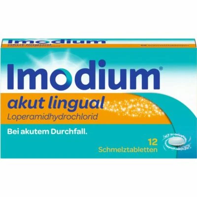 EURIMPHARM ARZNEIMITTEL GMBH IMODIUM akut lingual Schmelztabletten 12 St PZN00141551
