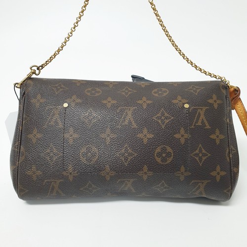 Authentic Louis Vuitton Favorite MM Monogram M40718 Two Way Chain Clutch CLA327 - 第 3/12 張圖片