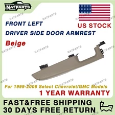 Front Driver Left Side Door Armrest Handle for 99-06 Select Chevrolet/GMC Models