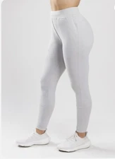 Alphalete Women's Trace Jogger Pants- Silver, Size Small