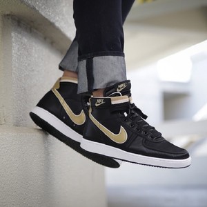 nike vandal high supreme on feet