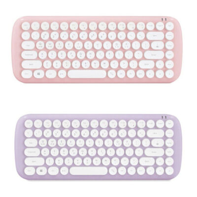 Actto Retro Pop Mini Bluetooth Wireless Keyboard Korean/English Layout / BTK-03