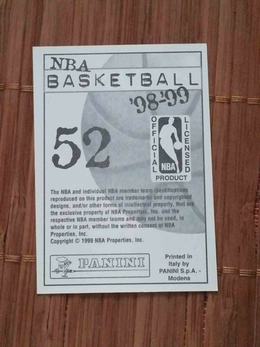 * PICK ANY STICKER * Panini NBA Basketball 1998 1999 98 99 NEW UPDATED LIST - Zdjęcie 95 z 299
