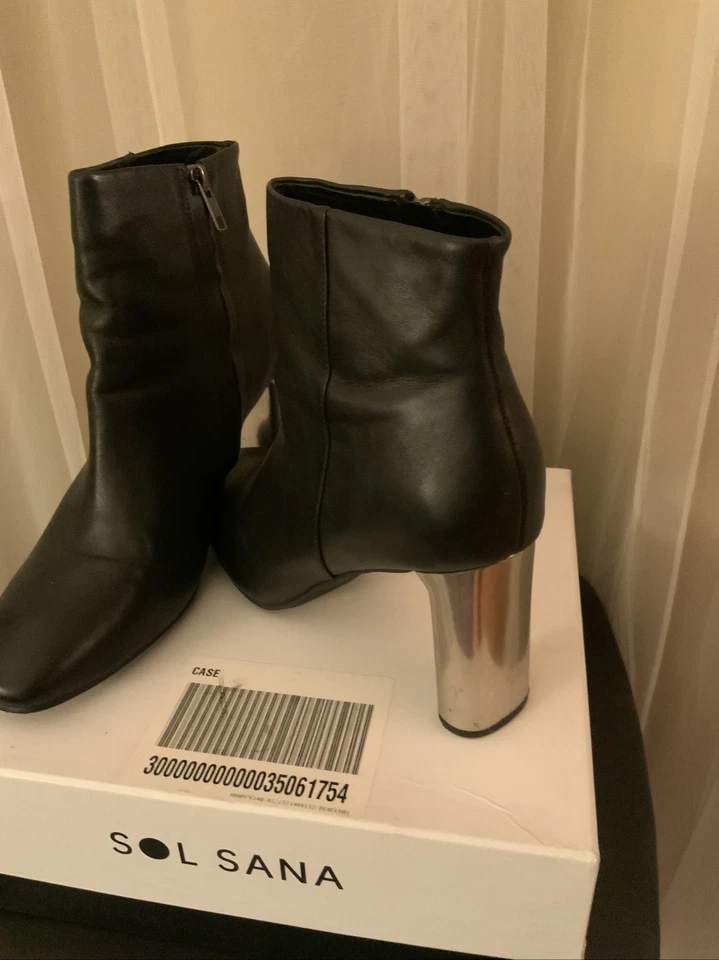 Botín Sol Sana CUERO NEGRO Talla 41 US10 Foto 3 de 4