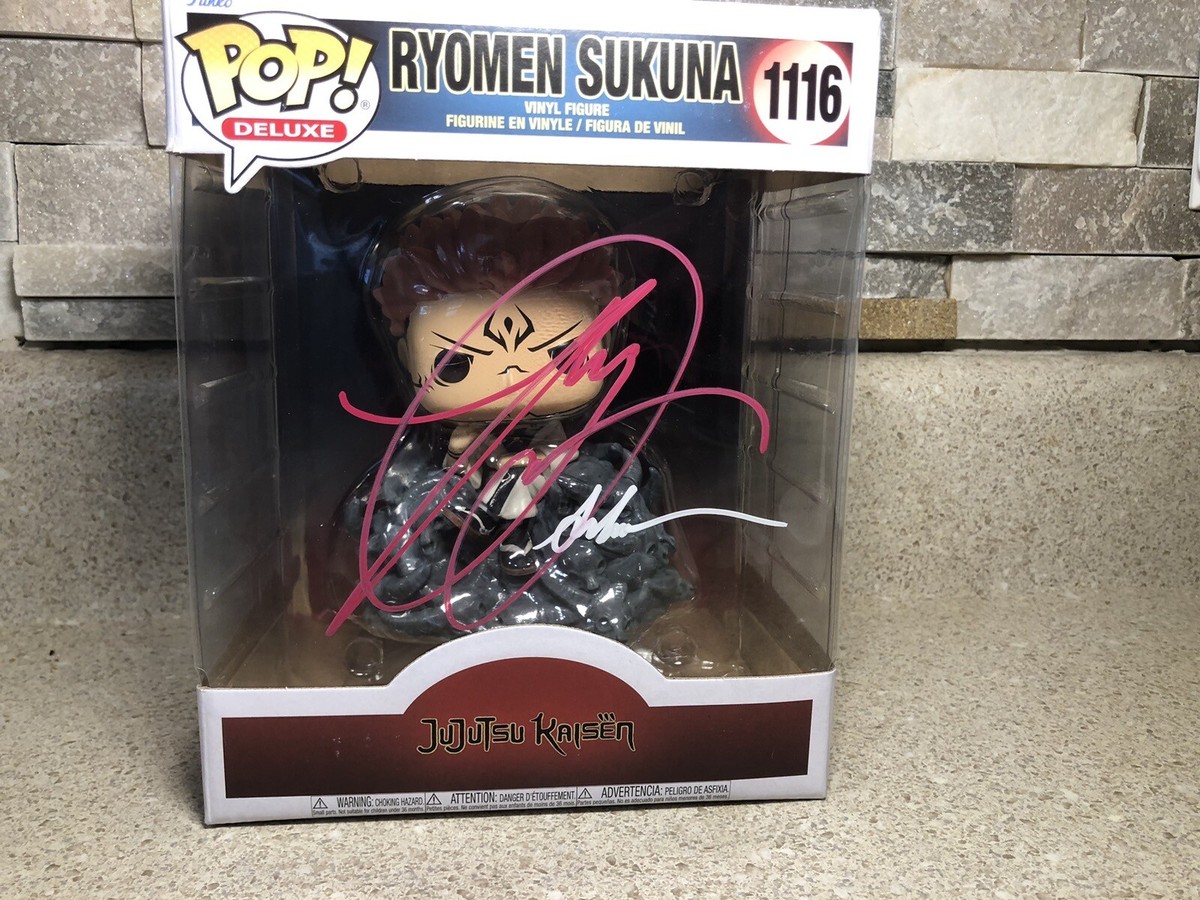 Funko POP! Ryomen Sukuna Jujutsu Kaisen #1116 Signed Ray