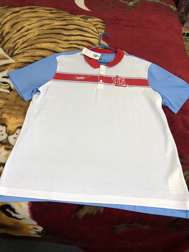 Nike Cooperstown Collection St Louis Cardinals Collered Shirt - Picture 2 of 5