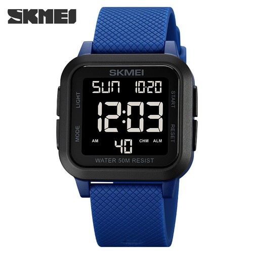 SKMEI Mens Digital Sports Watch 50M Waterproof Military Water Resistant Casual - Picture 21 of 23