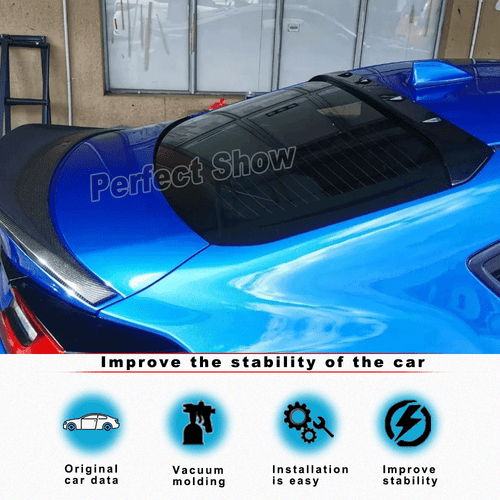 Carbon Spoiler Lippe Heckspoiler Hecklippe Passt für Toyota GR86 Subaru BRZ 22UP - Picture 2 of 13