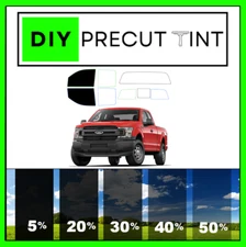 DIY PreCut Premium Ceramic Window Tint Kit Fits 09-14 Ford F-150 FRONT TWO DOORS
