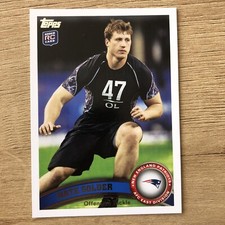 2011 Topps Nate Solder #212 Rookie New England Patriots