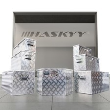 Alu-Transport-Box I Anhänger-Alu-Deichsel-Bo...