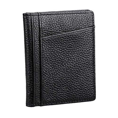 Delgado Delgado Para Hombre Cuero Plegable Billetera Porta Tarjeta de Crédito Estuche Licencia de Conducir - Imagen 6 de 14