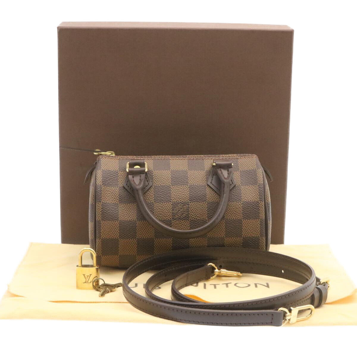 LOUIS VUITTON MINI SPEEDY 2WAY HAND BAG MONOGRAM M41534 NR13994i – brand-jfa