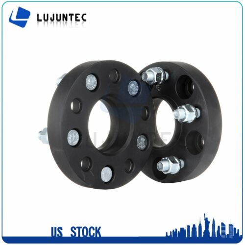 5x4.5 1 inch (2) Wheel Spacers 12x1.25 Fits Infiniti G35 For Nissan 370Z 350Z - Picture 2 of 8