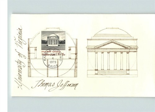ARCHITECTURE, 1979 Set of 4 First Day of Issue, unknown - Picture 3 of 4