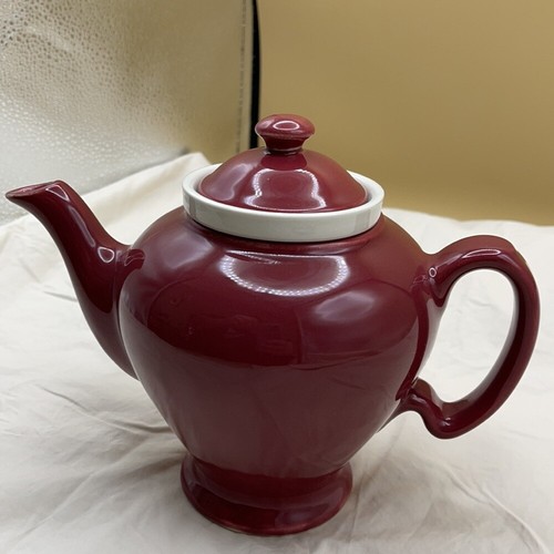 McCormick Baltimore Tea Steeping Tea Pot Burgundy - Picture 4 of 9