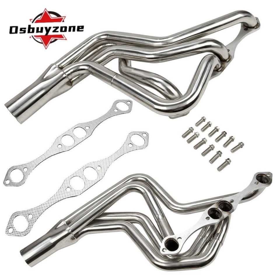 for Chevy SBC 267-400 V8 1970-1987 / Camaro 1970-1981 Stainless Exhaust Headers - Image 2 of 4