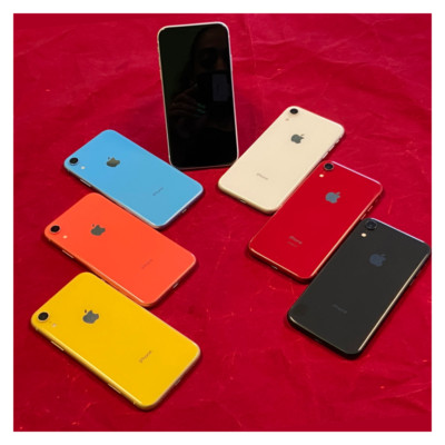 Apple iPhone XR 64GB Unlocked - Mint Black/Red - Verizon & T-Mobile, Free Ship