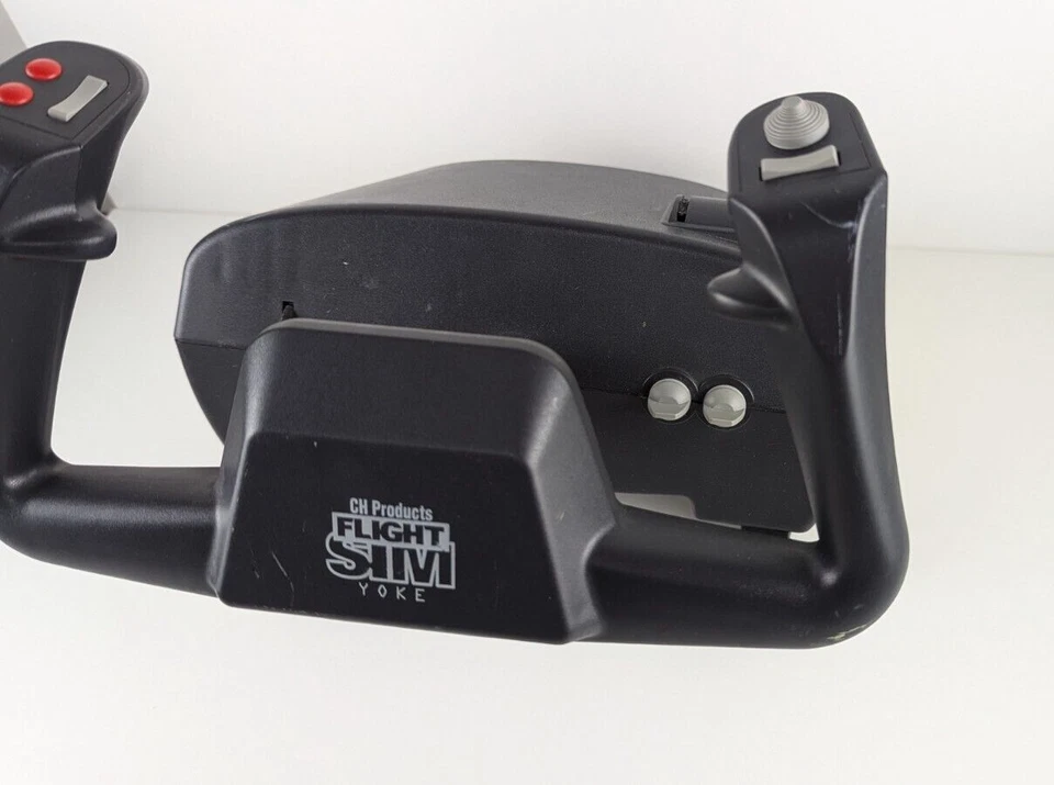 CH Products Flight Sim Yoke Wired Controller Only PC VGA - Image 3 of 4