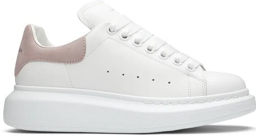 Alexander McQueen Womens Oversized Sneaker White/Patchouli Size EU38.5 / US 8.5 - Picture 2 of 7