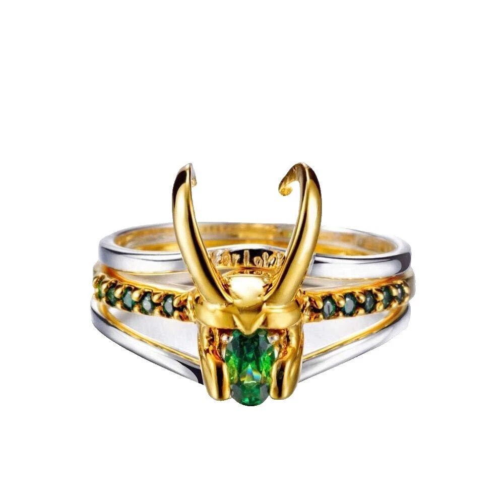 Anillos de moda de cuerno