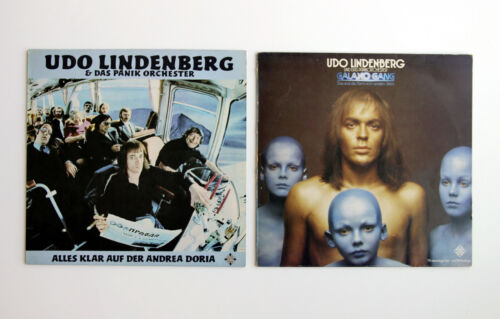 Udo Lindenberg – Andrea Doria & Galaxo Gang 2xLP Vinyl 1973 & 1976 Bundle Paket