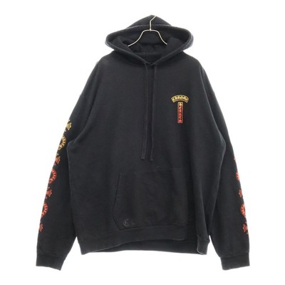 CHROME HEARTS SWTSHRT PLVR T Bar Gradation Print Pullover Hoodie 