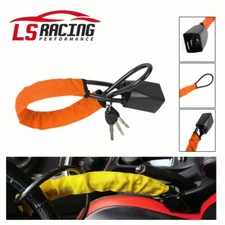 Universal Modern Car Steering Wheel Lock Anti-Theft Security Device + 3 Keys