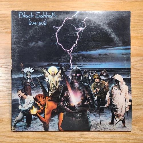 Black Sabbath Live Evil Vinyl Record Album Double LP 23742-1 G