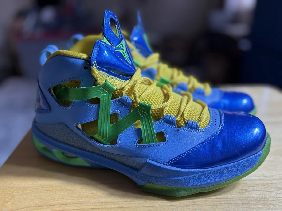Jordan Melo M9 University Blue Poison Green | eBay display picture 2