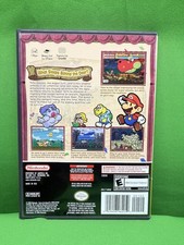 (NO GAME) Paper Mario The Thousand-Year Door Nintendo GC, CASE AND MANUAL ONLY