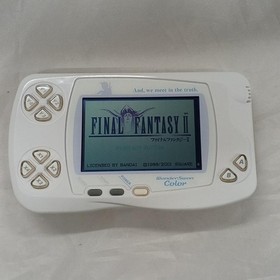 BANDAI WSC-001(SWJ-77AC02) Wonder Swan Color Final Fantasy II Bundled Version