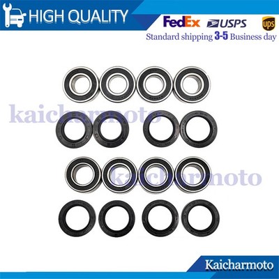 All 4 Four Wheel Axle Hub Bearing Seal Kit For Odes 800 Dominator Raider