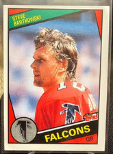 1984 Topps Steve Bartkowski #212 Atlanta Falcons