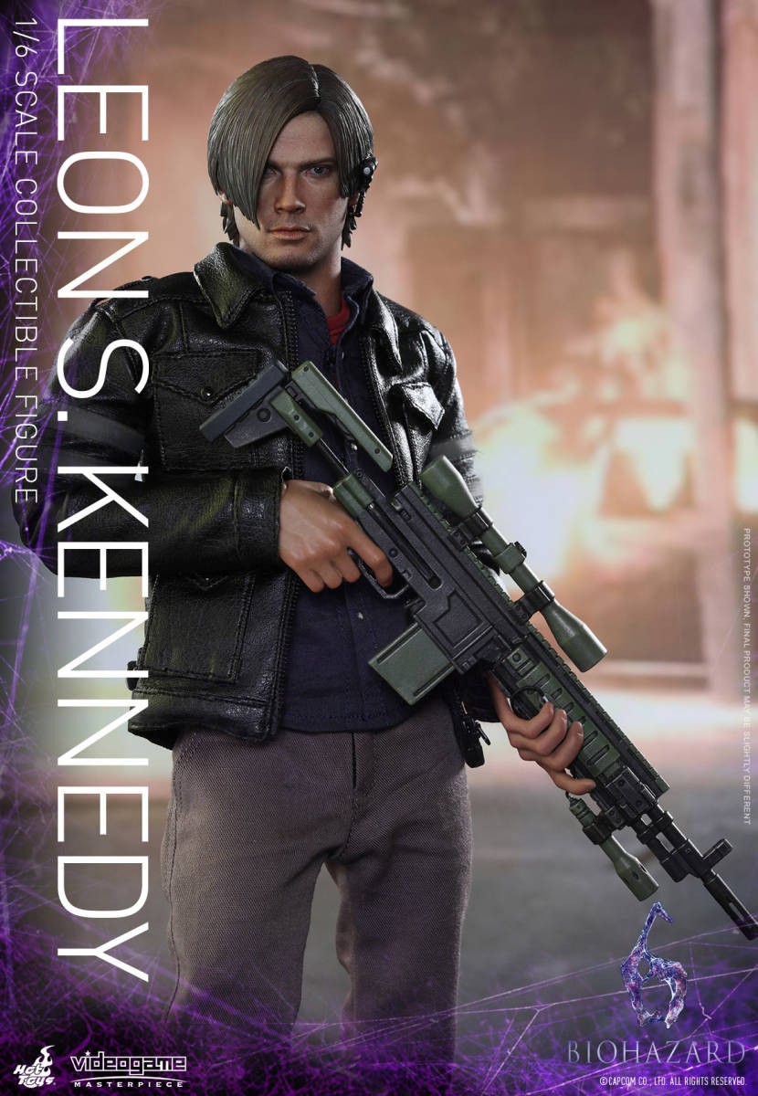Hot Toys Resident Evil 6 Leon S. Kennedy VGM22 1/6 Scale Figure