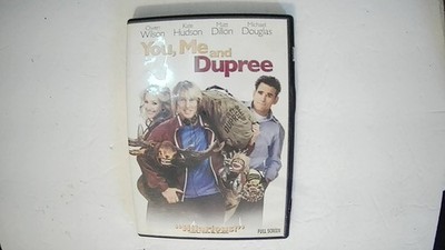 You, Me and Dupree DVD (2006) Owen Wilson, Kate Hudson, Matt Dillon Comedy