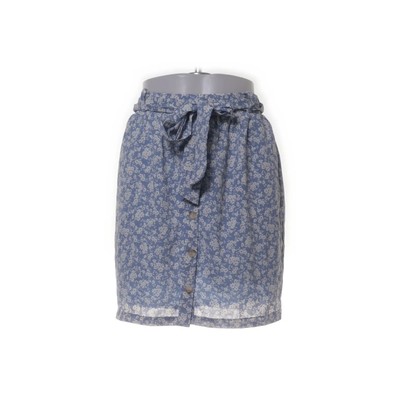 Emma Ella, Rock, Größe: S, Blau/Weiß/Mehrfarbig, Damen #dGq