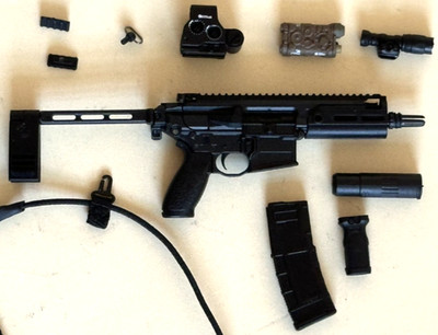 1/6 scale ES Easy & Simple 26051B Sig Sauer MCX Rattler Rifle Set Delta DEVGRU