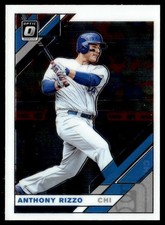 2019 Donruss Optic Anthony Rizzo Chicago Cubs #187