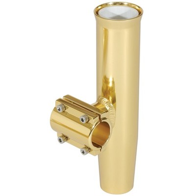 Lee's Clamp-On Rod Holder - Gold Aluminum - Horizontal Mount - Fits 1.050'' O....