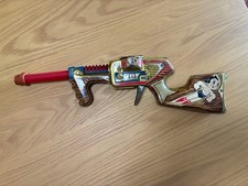 Vintage Japanese Tin Toy Astro Boy Tommy Gun Weapon Character Model Japan