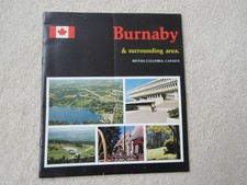 BURNABY B.C. CANADA old brochure.